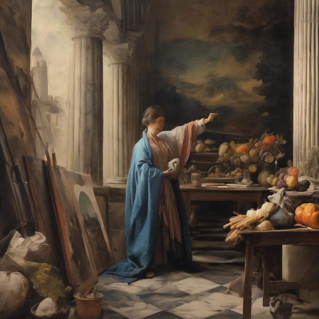 Η Τεχνική και ο Στυλ του Girolamo PELLEGRINI